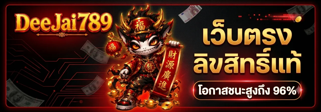 คาสิโนออนไลน์ DeeJai789 รวมเกมเดิมพันสดจากค่ายชั้นนำ